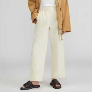 NWT Everlane The Easy Pant Womens M Canvas White Cream